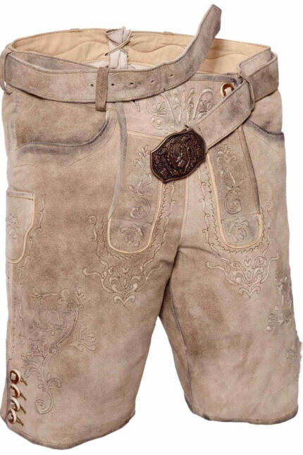 Brown Men’s Authentic Lederhosen-Erich Lederhosen
