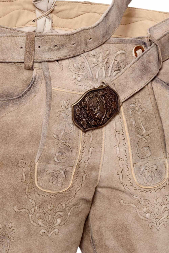Brown Men’s Authentic Lederhosen-Erich Lederhosen