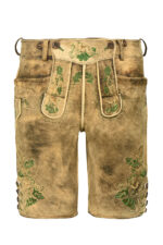 Men’s Brown Suede Lederhosen Shorts