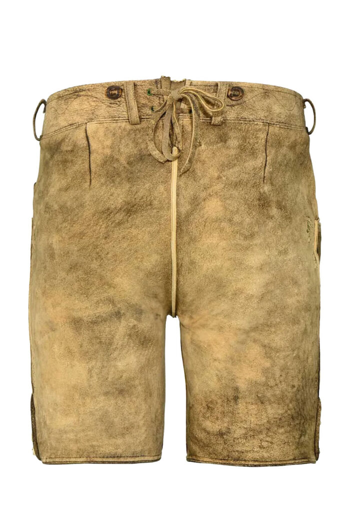 Men’s Brown Suede Lederhosen Shorts