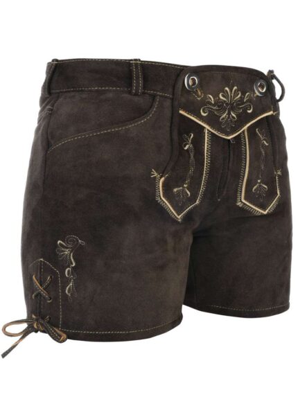 Amy Adams Brown German Lederhosen