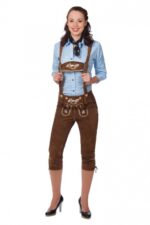 Anneliese Brown Kniebund Lederhosen