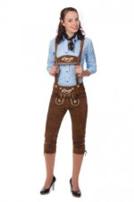 Anneliese Brown Kniebund Lederhosen