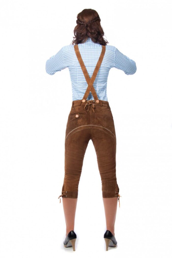 Anneliese Brown Kniebund Lederhosen