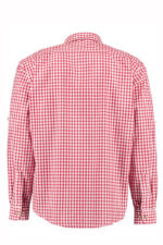 Bach Lederhosen Shirt Basic Blue checker