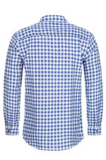 Bach Lederhosen Shirt Basic Blue checker