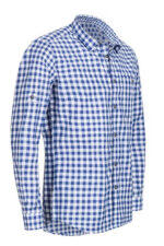 Bach Lederhosen Shirt Basic Blue checker