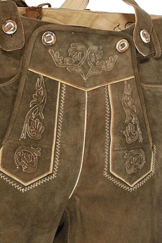 Bavarian Knight Bundhosen with Suspender