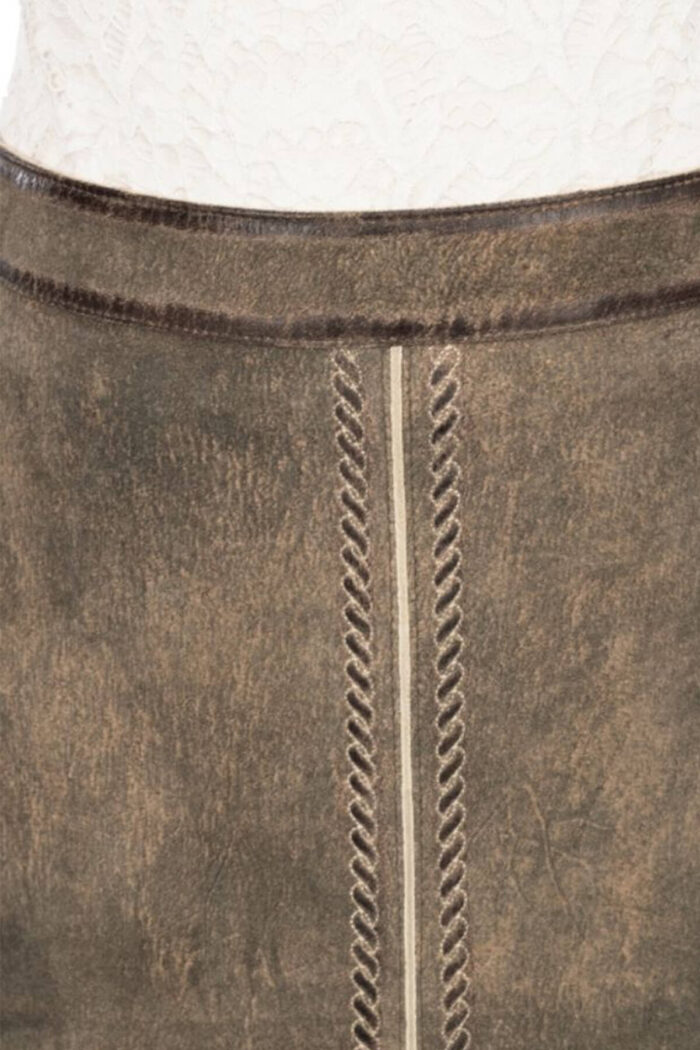 Bavarian Traditional Leni Riefenstahl Lederhosen Skirt
