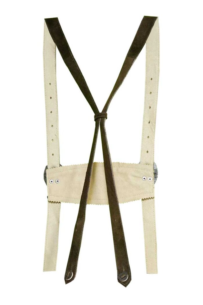 Black Forest Bavarian Suspenders For Men