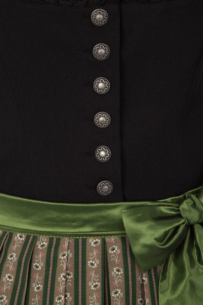 Black and Grenn Elvira Dirndl Dress