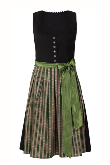 Black and Grenn Elvira Dirndl Dress
