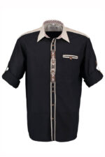 Brecht White Lederhosen Shirt for Oktoberfest