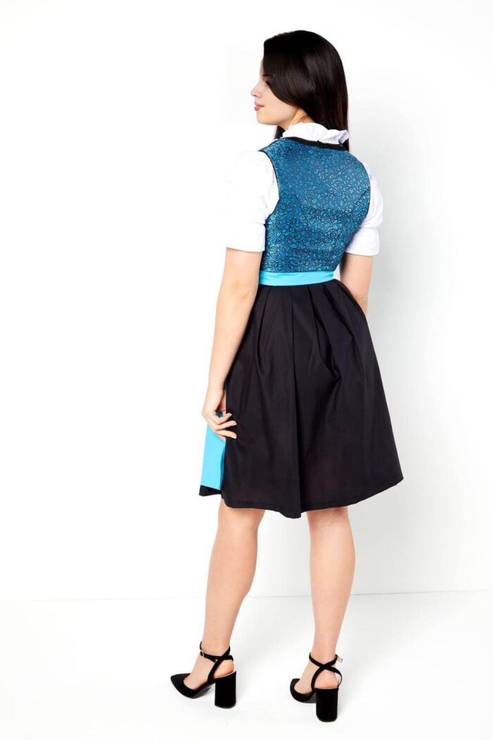 Caroline Einhoff Vintage Blue Trachten Dirndl