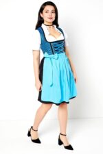 Caroline Einhoff Vintage Blue Trachten Dirndl