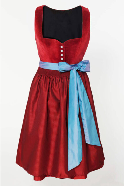 Classic Red Velvet Josephine Dirndl