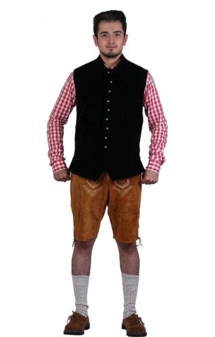 Constance Black German Waistcoat