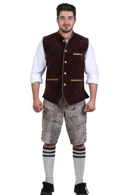 Eltz German Brown Waistcoat