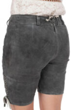 Emma Stone Suede Lederhosen Pant for Women