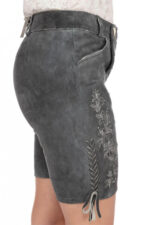 Emma Stone Suede Lederhosen Pant for Women