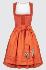 German Lena Orange Dirndl