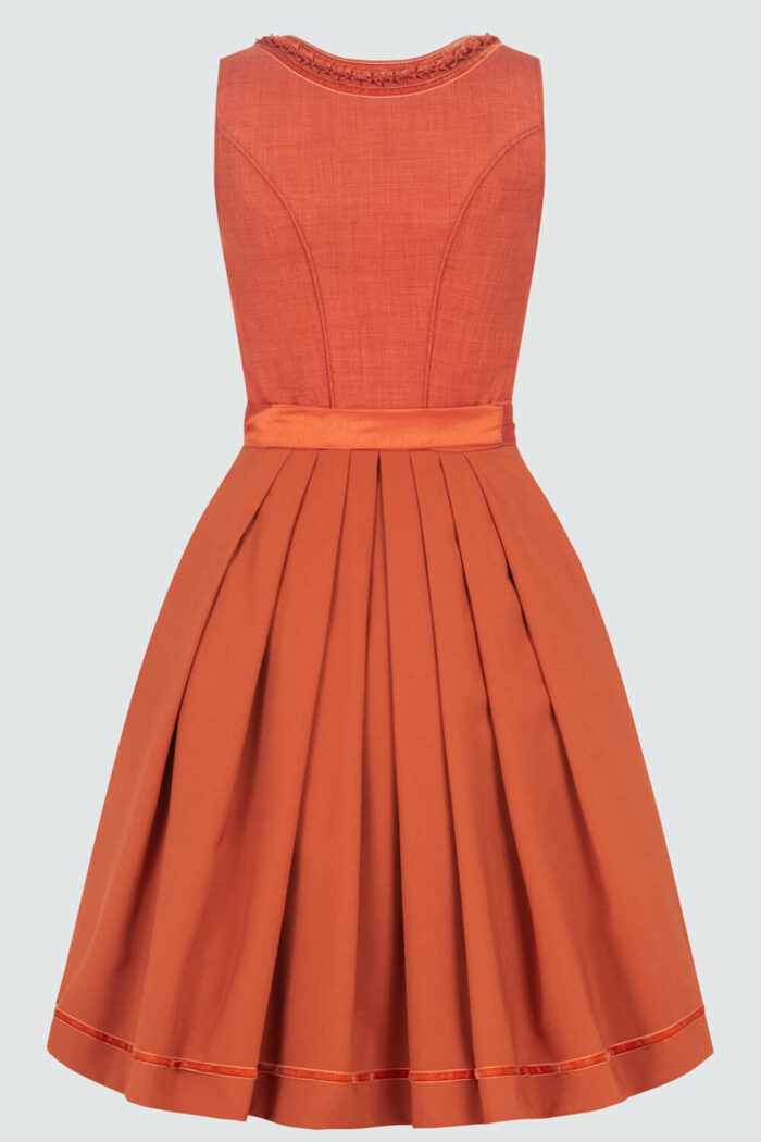 German Lena Orange Dirndl