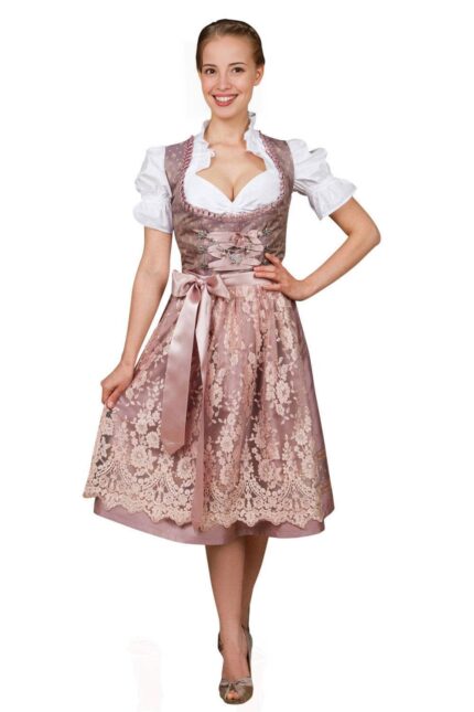 German Leni Fesch Midi Bavarian Dirndl