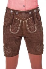 Helga Women’s Embroidered Lederhosen