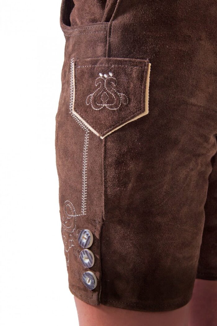 Helga Women’s Embroidered Lederhosen