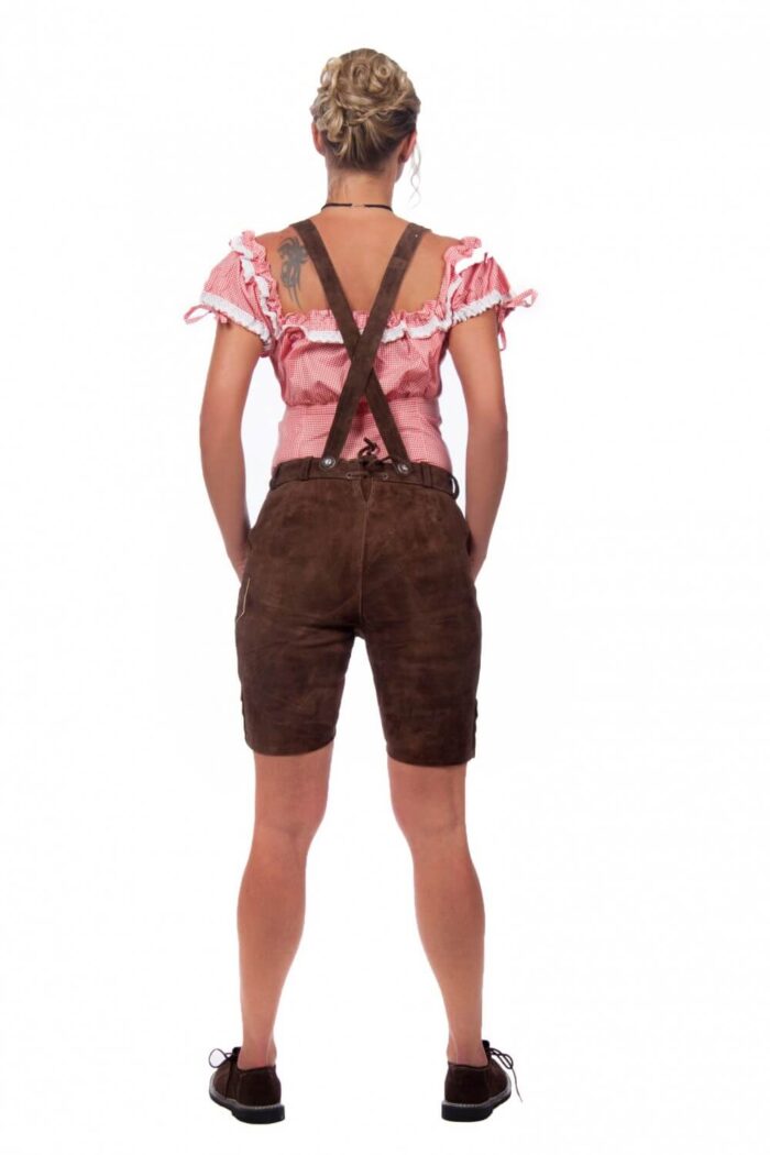 Helga Women’s Embroidered Lederhosen