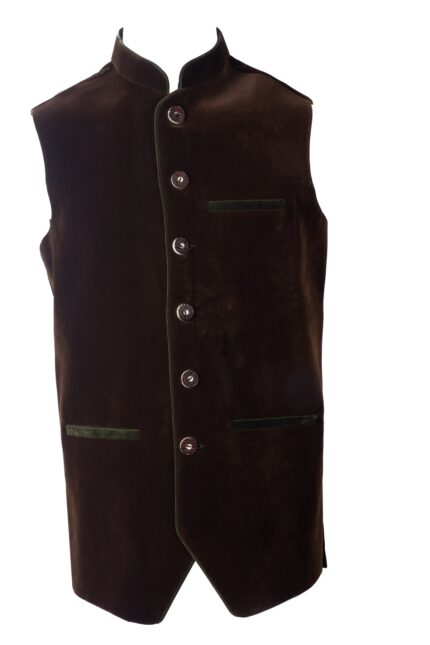 Hesse Brown Terchent Waistcoat