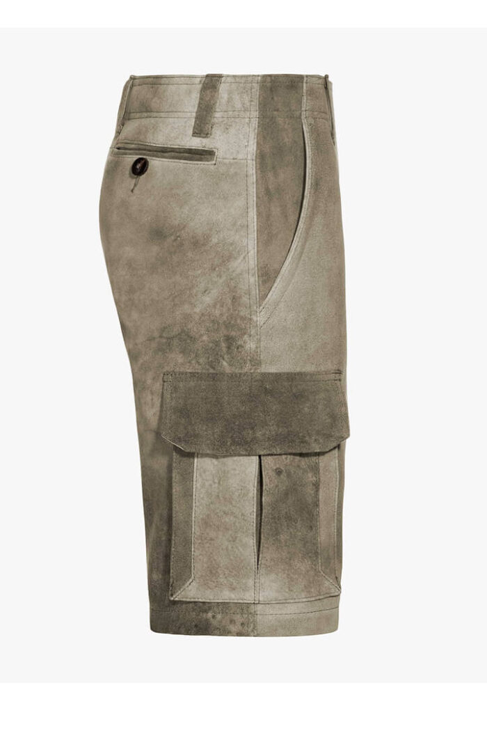 Lars Eidinger Cargo Goat Suede Lederhosen