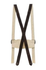 Lederhosen Standard Brown Suspenders For Men