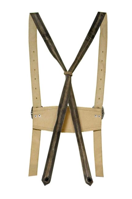 Makara Toned Lederhosen Suspenders For Men