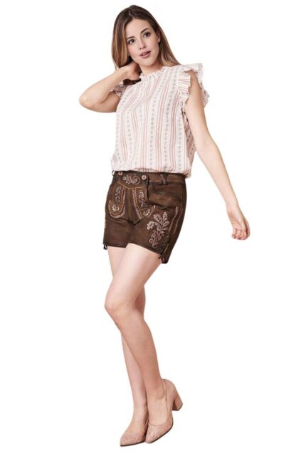 Marlene Traditional Women Suede Lederhosen