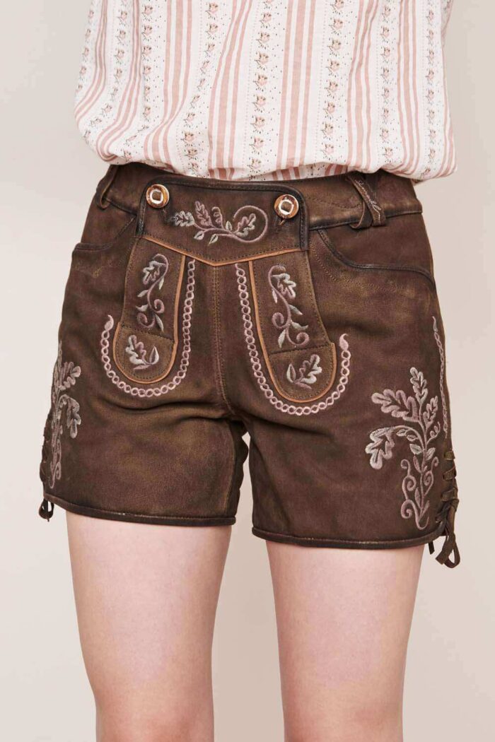 Marlene Traditional Women Suede Lederhosen