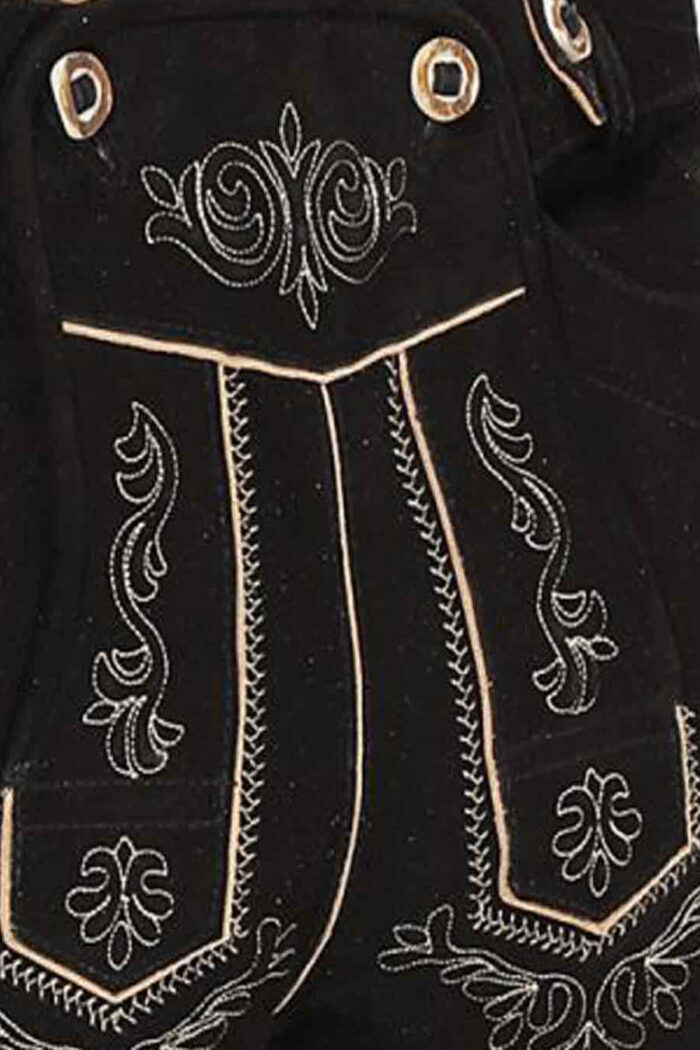 Martin Luther Bundhosen Black with strap
