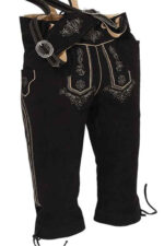 Martin Luther Bundhosen Black with strap