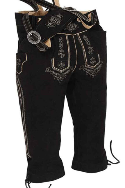 Martin Luther Bundhosen Black with strap