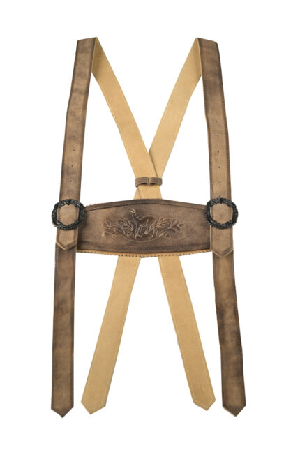 Oktoberfest Lederhosen Trachten Suspenders For Men