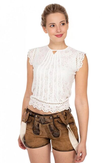 PAULA BEER Antique Ladies Bavarian Short Lederhosen