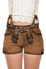 PAULA BEER Antique Ladies Bavarian Short Lederhosen