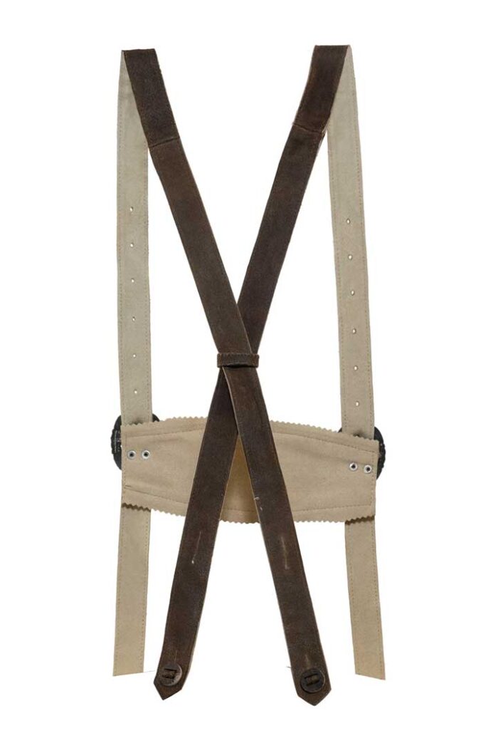Salzburg Fortress Bavarian Suspenders For Lederhosen For Men