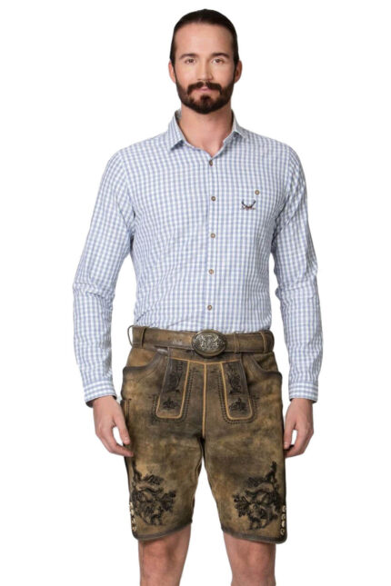 Schiller Authentic Suede Lederhosen Antique