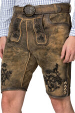 Schiller Authentic Suede Lederhosen Antique