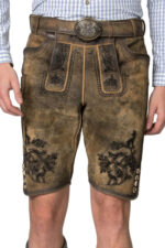 Schiller Authentic Suede Lederhosen Antique