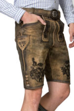 Schiller Authentic Suede Lederhosen Antique