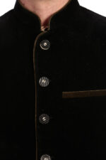 Tegernsee German Black Waistcoat
