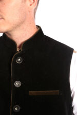 Tegernsee German Black Waistcoat