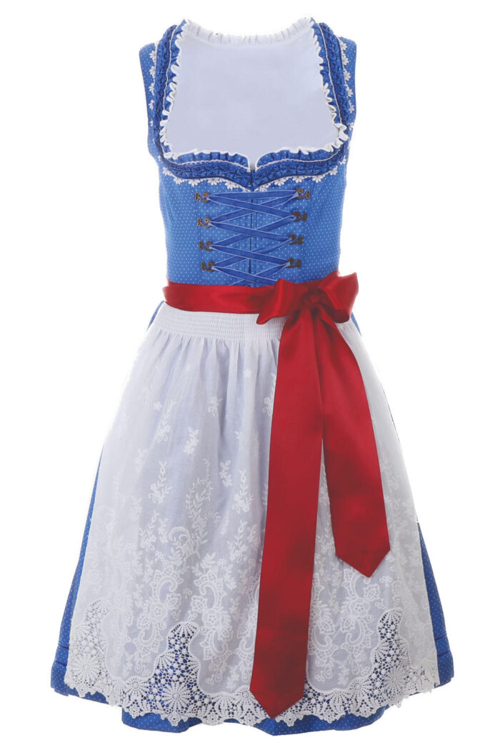 Tegernsee Trachten Blue Dirndle Bavarian Dirndl